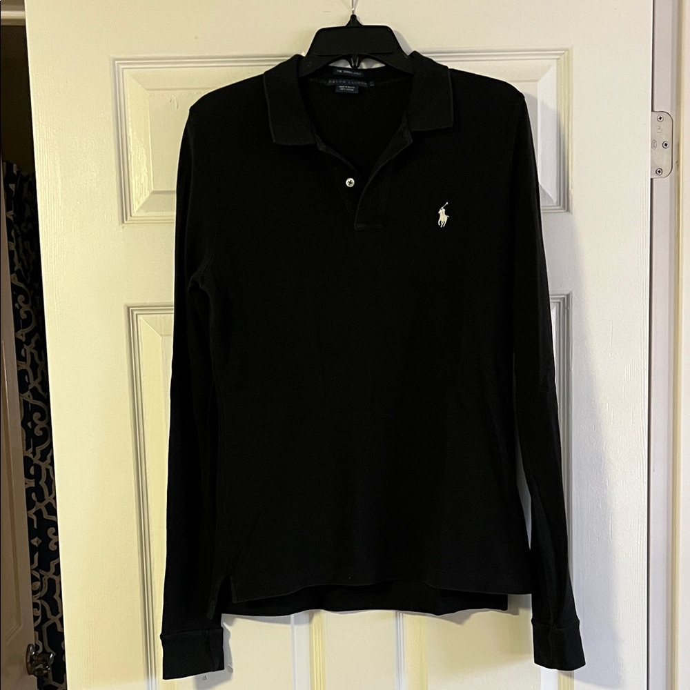 Polo by Ralph Lauren Women’s Black Long Sleeve Shirt
